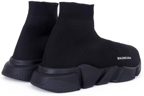 BALENCIAGA Speed Trainer Triple Black Sneakers For Men - Buy BALENCIAGA Speed Trainer Triple Black Sneakers For Men - Buy