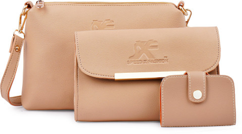 Buy SXF SPEED X FASHION Women Beige Hand-held Bag Cream Online