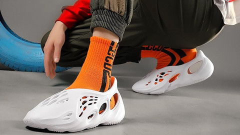 yeezy foam runner orange