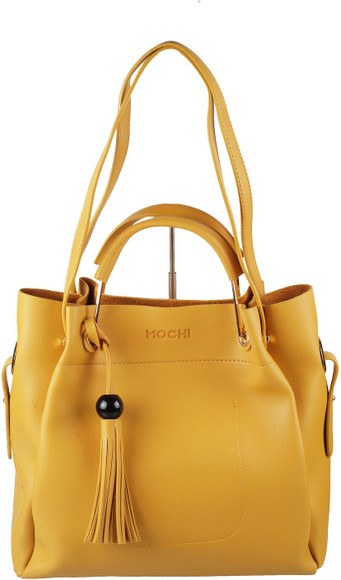 mochii☆ MOCHI Yellow Hand-held Bag 66-8331-Yellow Yellow - Price in India