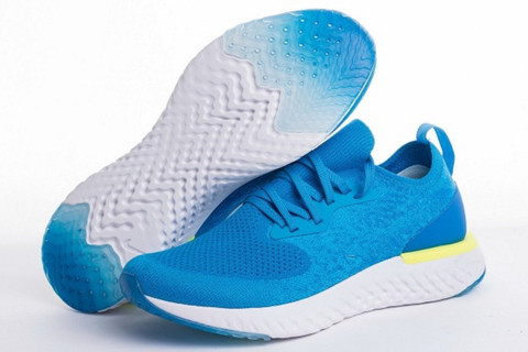 nike epic react flyknit blue running shoes flipkart