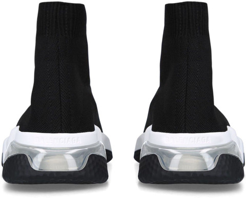 靴 BALENCIAGA SPEED TRAINER CLEARSOLE The Balenciaga SPEED TRAINER CLEAR SOLE Slip On Sneakers For