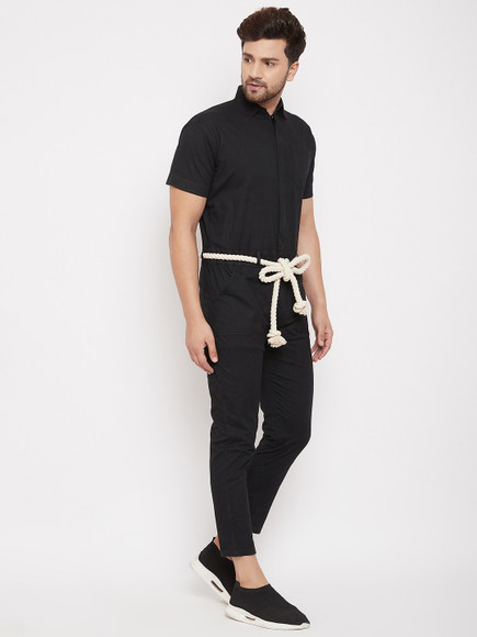FUGAZEE Solid Men Jumpsuit - Buy FUGAZEE Solid Men Jumpsuit
