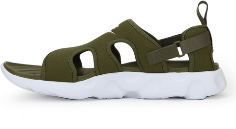 Nike Owaysis Sandals Men Athletic Green & White Size 12 Nike Men main image 4