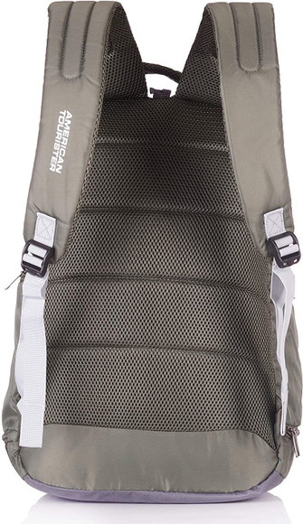 american tourister polyester backpack amt snap plus laptop 02 2018 AMERICAN TOURISTER AMT SNAP + LAPTOP BAG 02 37 L Laptop Backpack OLIVE -  Price in India