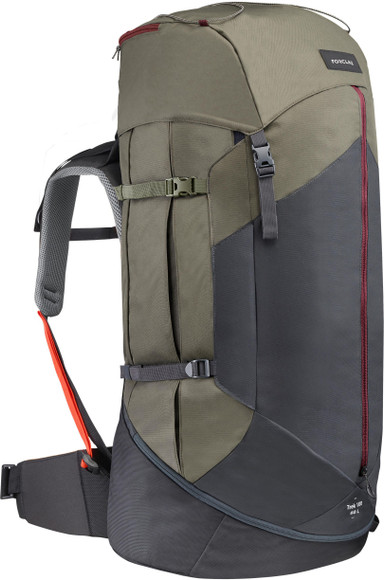 Forclaz by Decathlon TREKKING Backpack 100 _PIPE_ 60 Litre Easyfit Women -  Khaki 60 L Backpack Multicolor12 - Price in India | Flipkart.com