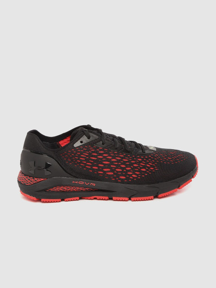under armour shoes black and red