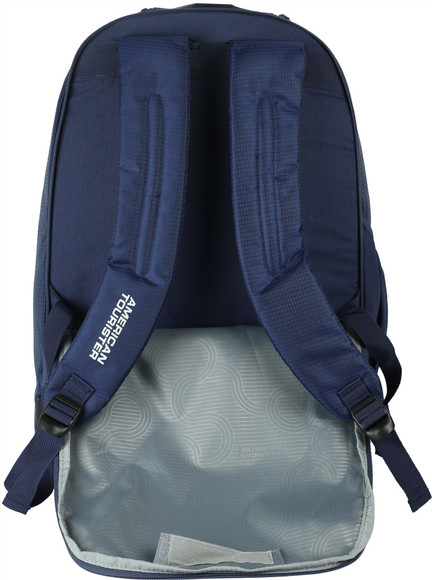 american tourister xeno 39l laptop trolley backpack blue    () This collections rugged exterior fabric is enhanced by textured PVC detailing and robust components American Tourister Luggage in Luggage
