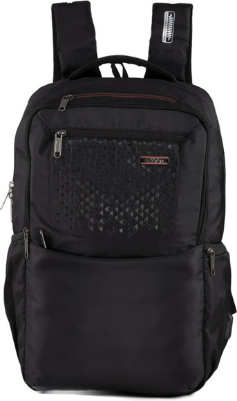 american tourister logix nxt laptop backpack 01 black AMERICAN TOURISTER AMT LOGIX NXT LAP BP 01 BLACK 38 L Laptop Backpack Black  - Price in India
