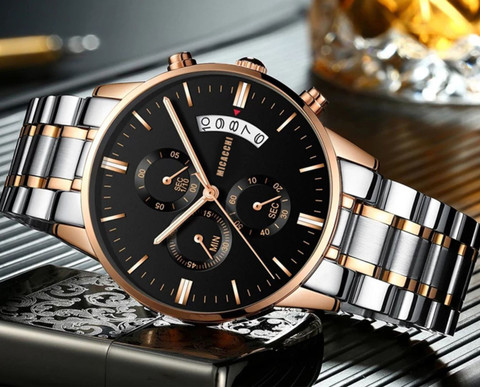 mikiko Micacchi Micacchi Analog Working Small Dials (Chronograph