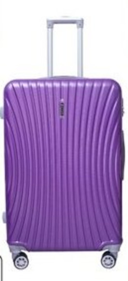 Zexon TROLLEY LUGGAGE Check-in Suitcase 4 Wheels - 28 inch PURPLE