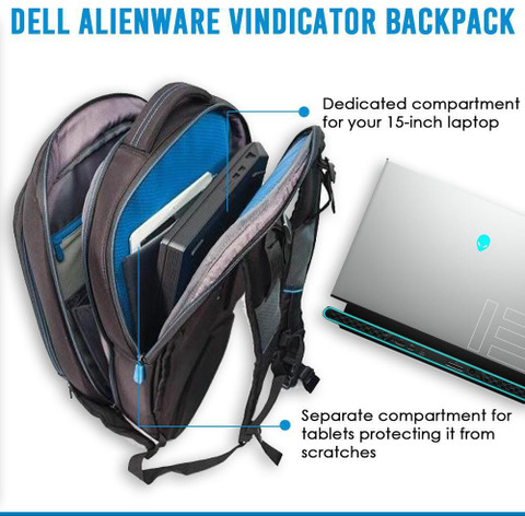 DELL Alienware Vindicator 17 AWV17BP2.0 Gaming Laptop Backpack with Water Resistant Exterior 20 L Laptop Backpack Black - Price in India | Flipkart.com DELL Alienware Vindicator 17 AWV17BP2.0 Gaming Laptop Backpack with Water Resistant Exterior 20 L Laptop Backpack Black - Price in India | Flipkart.com
