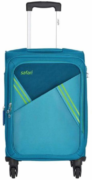 SAFARI PLUS 81 4W TEAL Expandable Check-in Suitcase 4 Wheels - 32