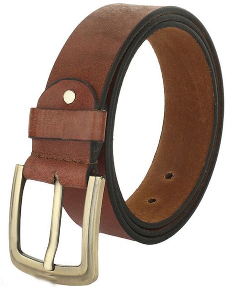 小物 m.a+ Early Production Hook Leather Belt HOOKHOOKS Men Brown Genuine Leather Belt LIGHT BROWN - Price in