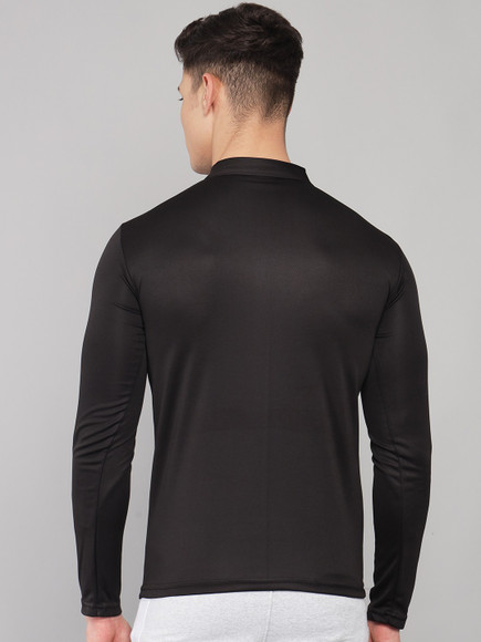 新品　BRIEFING WS COLLEGE LOGO HIGHNECK M W Sports Solid Men High Neck Black T-Shirt - Buy W Sports Solid