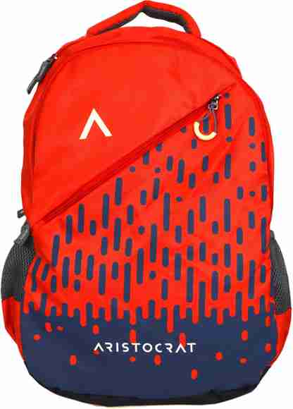 aristocrat school bags with rain cover Buy Laptop Backpack 28L Cover, 2 Spacious Main Compartments, 2 Quick Access Pocket & USB Charging Port | Blue Aristocrat School Bags at ₹