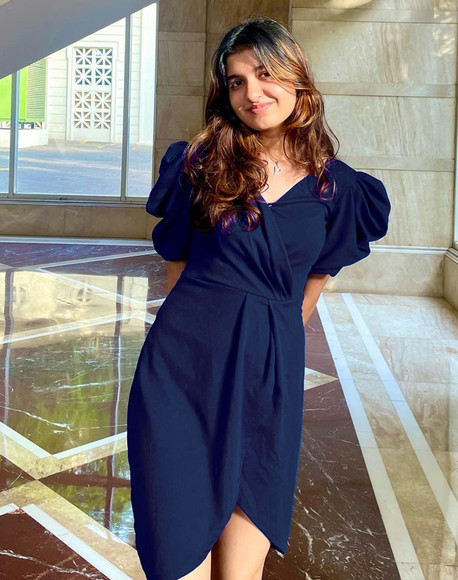 womens dark blue dress EASEDAILY Women's V Neck Maxi Dresses Navy Backless Formal Evening Wedding Guest Split Ruffle Bridesmaid Gown (US, Numeric, 10, Regular, Regular, Navy Blue) : Clothing, Shoes & Jewelry Good for Daily Life Navy Satin Slip Maxi Dress