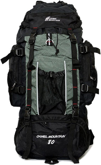Camel Mountain 615 Rucksack - 80 L BLACK - Price in India