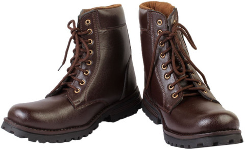ROADMATE Boots For Men - Buy Dark Brown Color ROADMATE Boots For