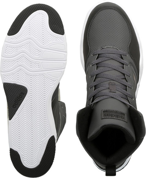 ADIDAS NEO CLOUDFOAM REWIND MID Sneakers For Men - Buy DGSOGR/CHSOGR/CBLACK  Color ADIDAS NEO CLOUDFOAM REWIND MID Sneakers For Men Online at Best Price  - Shop Online for Footwears in India |