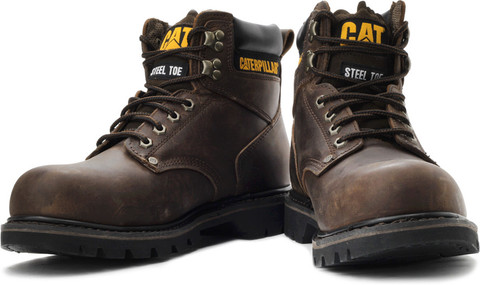 CAT Second Shift St Boots For Men - Buy Dark Brown Color CAT