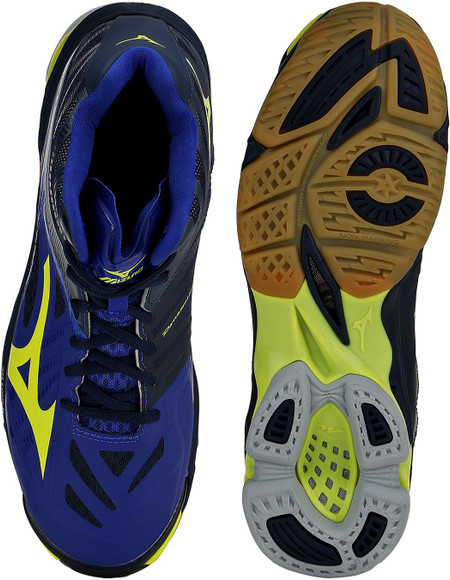 MIZUNO Wave Lightning Z2 Mid Badminton Shoes For Men - Buy