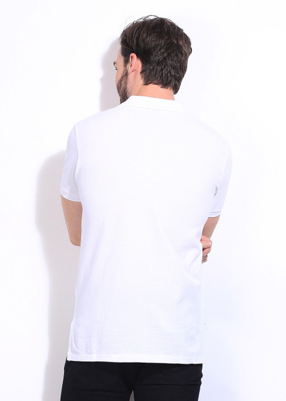 Tシャツ・カットソー POLO RALPH LAUREN Men T-shirt White 710964511 002 Polo Ralph Lauren Printed Men Polo Neck White T-Shirt - Buy