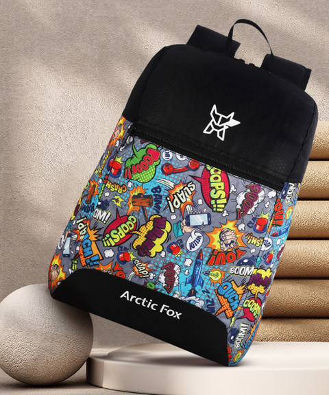 Arctic Fox Tuition Comic 17 L Backpack Comic - Price in India