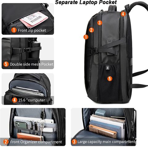 AH Arctic Hunter B00388 30 L Laptop Backpack Black - Price in India ...