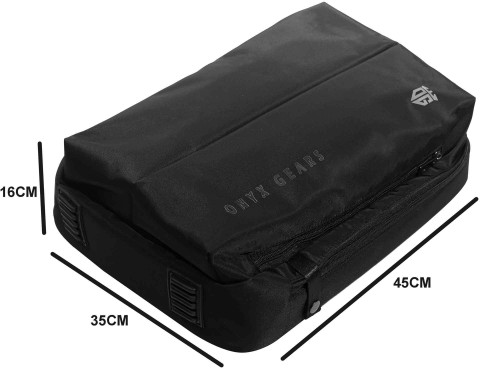 onyx gears OG 3IN1 Laptop Backpack 25 L Laptop Backpack Black