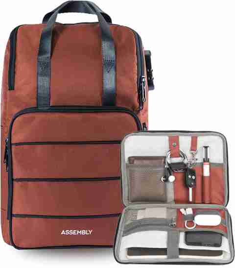 Assembly Backpack Assembly Luggage Premium Office Laptop Backpack and Gadget Organizer ...