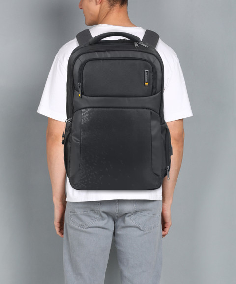 american tourister laptop backpack techno 02 black Martt+ | 30L | 17