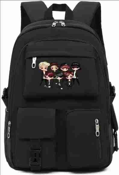 BLACKPINK VIP特典グッズ リュック GlobalKart BlackPink Bts Bags For Girls laptop bag 15l 22 L