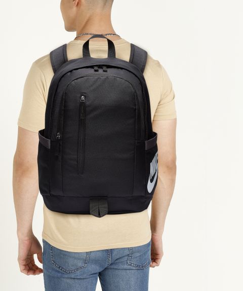 backpack small leather Hammitt Hunter Black Brushed Gold Red Zip Medium purses Alvey Side Cast Fishing Size:8  25 pack Crafted from full grain