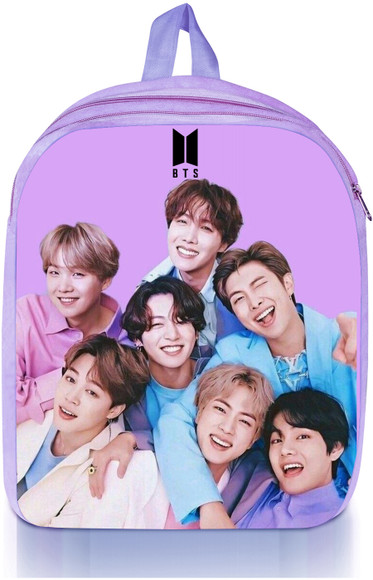 istirio BTS Band 11 L Backpack Purple - Price in India | Flipkart.com