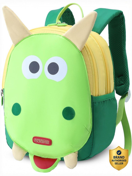 AMERICAN TOURISTER Kiztopia Green Kids Backpack Age 2-4 Years 10