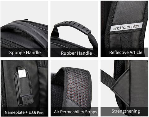 AH Arctic Hunter B00388 30 L Laptop Backpack Black - Price in India ...
