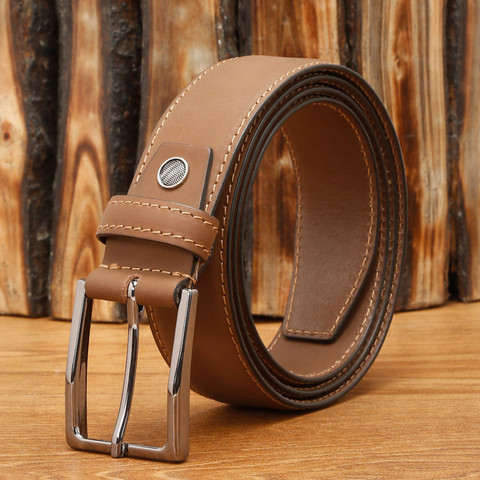 best mens brown leather belt