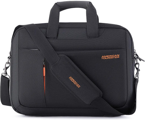 activair polyester 21 ltrs black laptop backpack AMERICAN TOURISTER Activair Polyester 21 Ltrs Black Laptop Backpack (56T  (0) 09 008) Medium Briefcase - For Men & Women - Price in India, Reviews,  Ratings & Specifications