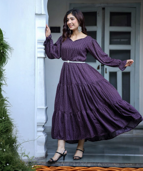 purple dresses online india Buy ONEWE INDIA Twinkle Purple Dream Dress Online