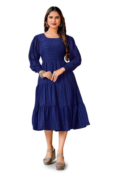 knee length indian dresses 5 PC Beach Party Knee-Length Cotton Sundress Indian Handmade Printed Midi Dress