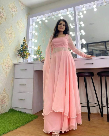 Pink Dress Flipkart Ladies Dress Online Shopping BlingyMe Women Gown Pink  Maxi/Full Length Dress Buy BlingyMe