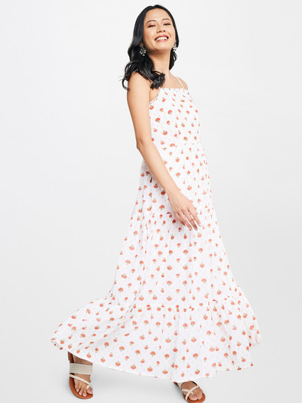 global desi white maxi dress Buy White Magnolia Maxi Dress Online In India at Global Desi S26R81MX_OFF_WHITE
