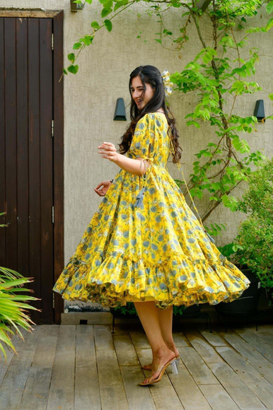 knee length crochet dress Crochet Dress main image 1