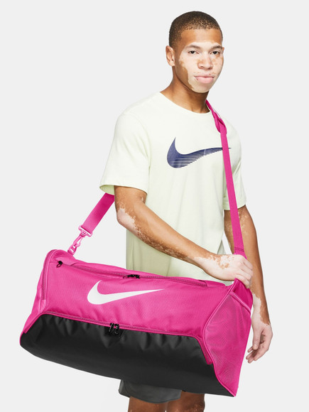 nike brasilia small duffel bag pink