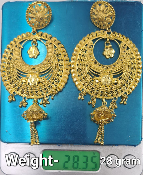 Flipkart.com - Buy zevarzone 1G round Bijli jhala 9650 no