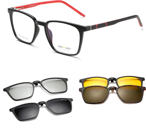 Grey Jack Full Rim Square Frame Price in India - Buy Grey Jack
