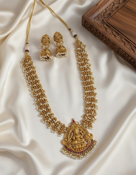 zxriz Alloy Gold-plated Gold Jewellery Set Price in India - Buy