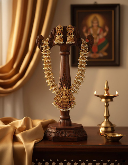 zxriz Alloy Gold-plated Gold Jewellery Set Price in India - Buy
