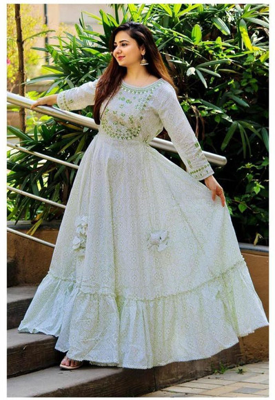 formal gown rajasthani dress for women Rajasthani Trend Women Embroidered, Bandhani Gown Kurta - Buy Rajasthani  Trend Women Embroidered, Bandhani Gown Kurta Online at Best Prices in India